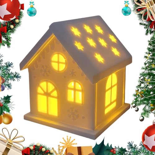 Silikonform für Winter-Weihnachten, Epoxidharz, Gießen, LED-Kerzenhalter, Lebkuchenhausform, Kunst, Basteln, Silikonformen für Weihnachten, Tischdekorationen Silikonform für Winter-Weihnachten, Epoxidharz, Gießen, LED-Kerzenhalter, Lebkuchenhausform, Kunst, Basteln, Silikonformen für Weihnachten, Tischdekorationen von yztju
