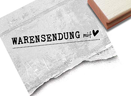 Stempel Textstempel WARENSENDUNG mit Herz - Typostempel von Herzen, Karten Geschenkanhänger Etiketten, selbst gemacht, Geschenke Basteln - zAcheR-fineT Stempel Textstempel WARENSENDUNG mit Herz - Typostempel von Herzen, Karten Geschenkanhänger Etiketten, selbst gemacht, Geschenke Basteln - zAcheR-fineT von zAcheR-fineT-design
