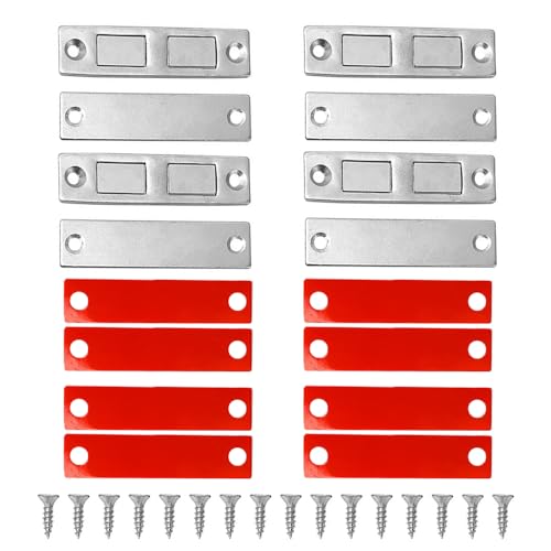 zalati 4-teiliger Magnettürschrank, Türschloss Magnetverschluss, Magnetschloss Schublade, Magnettürkleber, für Türschloss Schublade zalati 4-teiliger Magnettürschrank, Türschloss Magnetverschluss, Magnetschloss Schublade, Magnettürkleber, für Türschloss Schublade von zalati