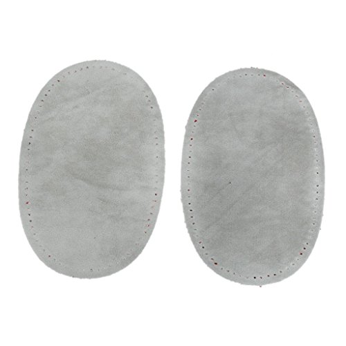 zalati Ellenbogen-Kniebesatz, oval, zum Aufnähen, Grau, 2 Stück zalati Ellenbogen-Kniebesatz, oval, zum Aufnähen, Grau, 2 Stück von zalati