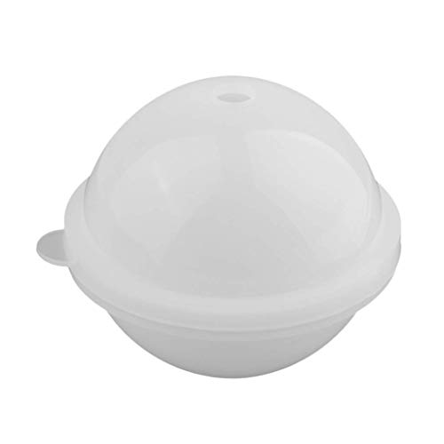 zalati Gießform 100 mm rundes Silikon mit Kristallkugel Stil Epoxidform Bastelwerkzeuge für Kerzenwachs DIY Dekoration Zubehör Harz Herstellung von zalati