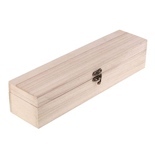 zalati Holzkiste, unlackiert, natürliche Schatzkiste, für Bastelarbeiten, Schmuckaufbewahrung zalati Holzkiste, unlackiert, natürliche Schatzkiste, für Bastelarbeiten, Schmuckaufbewahrung von zalati