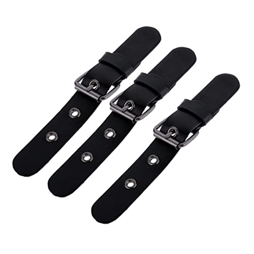 zalati Lederschnallen 3 Stück Verschluss PU-Leder Pin Toggle Buttons Zubehör Ersatz für Tasche DIY zum Aufnähen zalati Lederschnallen 3 Stück Verschluss PU-Leder Pin Toggle Buttons Zubehör Ersatz für Tasche DIY zum Aufnähen von zalati