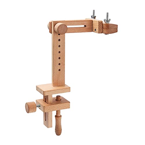 zalati Stickrahmen Tischständer Drehbarer Holzhalter mit Klemme für Kreuzstich DIY Handwerk Nähen Handarbeiten - Biegen zalati Stickrahmen Tischständer Drehbarer Holzhalter mit Klemme für Kreuzstich DIY Handwerk Nähen Handarbeiten - Biegen von zalati