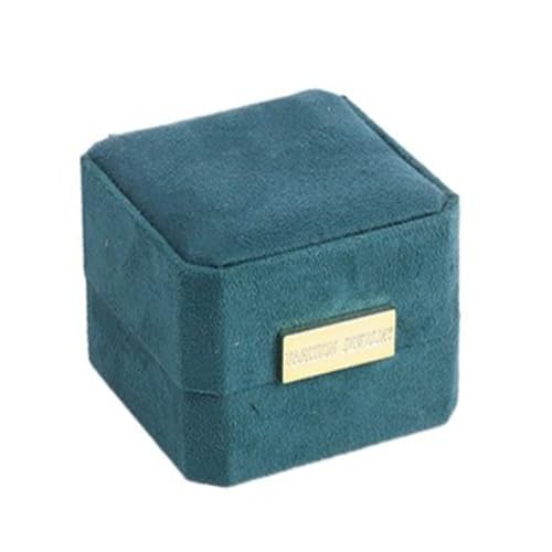zaoalife Samtring-Box, achteckige Samt-Schmuckschatulle, kleiner Ringträger, für Verlobung, Antrag, Hochzeit, Zeremonie, Muttertag, Geburtstag, Weihnachten, Geschenkbox zaoalife Samtring-Box, achteckige Samt-Schmuckschatulle, kleiner Ringträger, für Verlobung, Antrag, Hochzeit, Zeremonie, Muttertag, Geburtstag, Weihnachten, Geschenkbox von zaoalife