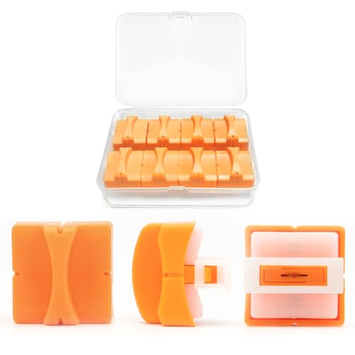 8 Stück Papierschneider ersatzklingen,Ersatzklingen papierschneider,Orange von zavehony