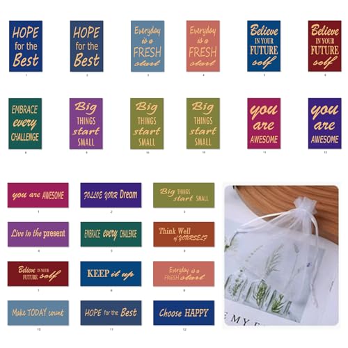 24 Pcs Inspirational Gifts Bulk Set,Motivational Stationery Set,Motivational Notepads Ballpoint Pens with Organza Bags Modern Farmhouse Journal Notebooks Christian Gifts for Teachers School Office 24 Pcs Inspirational Gifts Bulk Set,Motivational Stationery Set,Motivational Notepads Ballpoint Pens with Organza Bags Modern Farmhouse Journal Notebooks Christian Gifts for Teachers School Office von zcargel