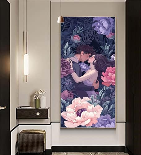 Diamond Painting Blumen. Diamond Painting Kinder Pärchen Diamant Kunst Malerei Stickerei Set Kristall Kreuzstich Bilder Mosaikherstellung Puzzle Bastelset Erwachsene,Dekor Geschenke 40x80cm cx1231 Diamond Painting Blumen. Diamond Painting Kinder Pärchen Diamant Kunst Malerei Stickerei Set Kristall Kreuzstich Bilder Mosaikherstellung Puzzle Bastelset Erwachsene,Dekor Geschenke 40x80cm cx1231 von zcscgtrhe