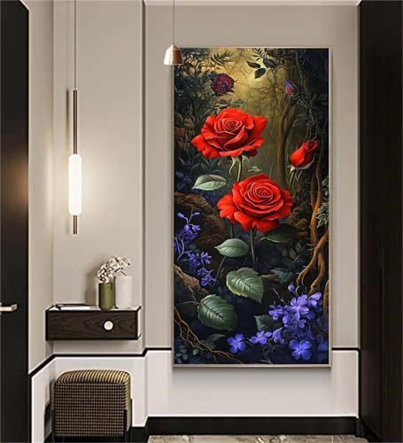 Diamond Painting Blumen. Diamond Painting Kinder Rose Diamant Kunst Malerei Stickerei Set Kristall Kreuzstich Bilder Mosaikherstellung Puzzle Bastelset Erwachsene,Home Dekor Geschenke 70x200cm cx1224 Diamond Painting Blumen. Diamond Painting Kinder Rose Diamant Kunst Malerei Stickerei Set Kristall Kreuzstich Bilder Mosaikherstellung Puzzle Bastelset Erwachsene,Home Dekor Geschenke 70x200cm cx1224 von zcscgtrhe