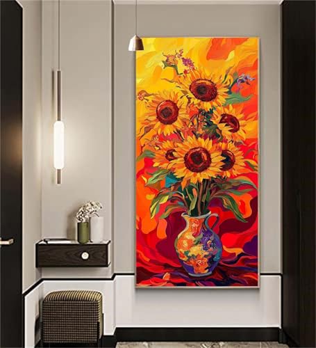Diamond Painting Erwachsene Blumen. Diamond Painting xxl 50x100cm Diamant Malen Nach Zahlen Sonnenblume Diamant Malerei Stickerei Kreuzstich Kristall Kunst Leinwand Mosaikherstellung Basteln,cx1243 Diamond Painting Erwachsene Blumen. Diamond Painting xxl 50x100cm Diamant Malen Nach Zahlen Sonnenblume Diamant Malerei Stickerei Kreuzstich Kristall Kunst Leinwand Mosaikherstellung Basteln,cx1243 von zcscgtrhe