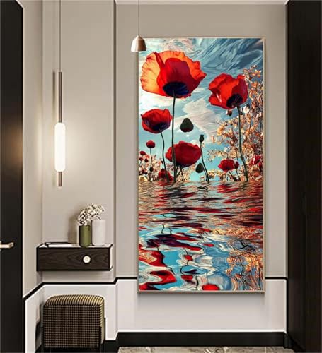 Diamond Painting Erwachsene Blumen. Diamond Painting xxl 80x160cm Diamant Malen Nach Zahlen Mohn Diamant Malerei Stickerei Kreuzstich Kristall Kunst Leinwand Mosaikherstellung Basteln,Geschenke cx1254 Diamond Painting Erwachsene Blumen. Diamond Painting xxl 80x160cm Diamant Malen Nach Zahlen Mohn Diamant Malerei Stickerei Kreuzstich Kristall Kunst Leinwand Mosaikherstellung Basteln,Geschenke cx1254 von zcscgtrhe