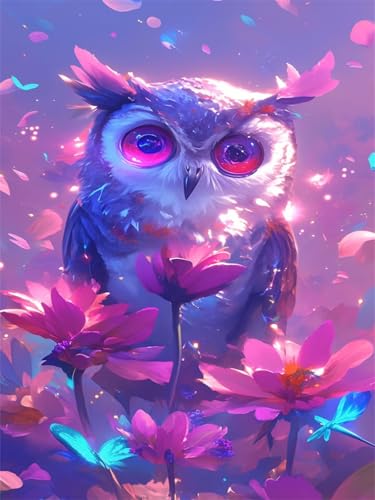 Diamond Painting Erwachsene Diamond Painting Blume 2026 Diamant Malen Nach Zahlen Eule 40x50cm,Diamant Kunst Malerei Kreativ set für Erwachsene Leinwand Basteln,Home Wand Dekoration Bastelset Wjj-60 Diamond Painting Erwachsene Diamond Painting Blume 2026 Diamant Malen Nach Zahlen Eule 40x50cm,Diamant Kunst Malerei Kreativ set für Erwachsene Leinwand Basteln,Home Wand Dekoration Bastelset Wjj-60 von zcscgtrhe