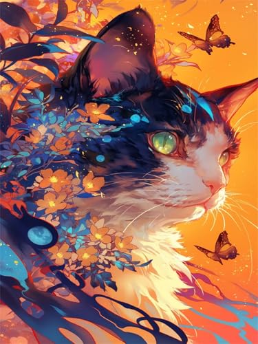 Diamond Painting Erwachsene Diamond Painting Blume 2026 Diamant Malen Nach Zahlen Katze 100x150cm,Diamant Malerei Kreativ set für Erwachsene Leinwand Basteln,Home Wand Dekoration Bastelset Wjj-204 Diamond Painting Erwachsene Diamond Painting Blume 2026 Diamant Malen Nach Zahlen Katze 100x150cm,Diamant Malerei Kreativ set für Erwachsene Leinwand Basteln,Home Wand Dekoration Bastelset Wjj-204 von zcscgtrhe