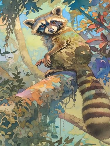 Diamond Painting Erwachsene Diamond Painting Karikatur 2026 Diamant Malen Nach Zahlen Tier 50x70cm,Diamant Malerei Kreativ set für Erwachsene Leinwand Basteln,Home Wand Dekoration Bastelset Wjj-216 von zcscgtrhe