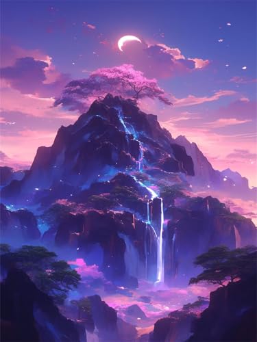 Diamond Painting Erwachsene Diamond Painting Landschaft 2026 Diamant Malen Nach Zahlen Traum 50x80cm,Diamant Kunst Malerei Kreativ set für Erwachsene Basteln,Home Wand Dekoration Bastelset Wjj-168 von zcscgtrhe