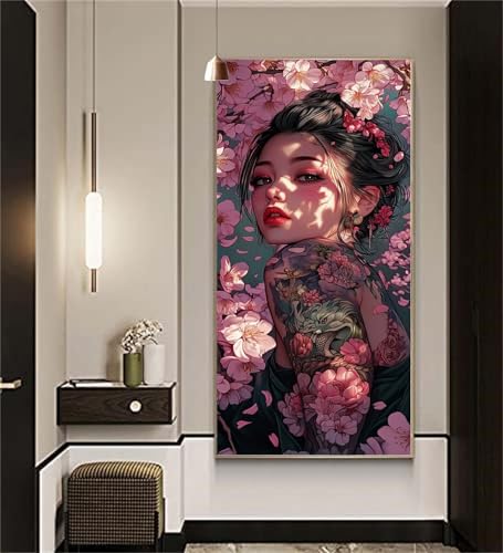 Diamond Painting Erwachsene Fräulein Diamond Painting xxl 80x200cm Diamant Malen Nach Zahlen Blume Diamant Malerei Stickerei Kreuzstich Kristall Kunst Leinwand Mosaikherstellung Basteln,Gifts cx1449 Diamond Painting Erwachsene Fräulein Diamond Painting xxl 80x200cm Diamant Malen Nach Zahlen Blume Diamant Malerei Stickerei Kreuzstich Kristall Kunst Leinwand Mosaikherstellung Basteln,Gifts cx1449 von zcscgtrhe