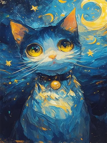 Diamond Painting Katze Diamond Painting Kinder Abstrakt 2025 Diamant Malerei 50x70cm,Kristall Kreuzstich Bilder Basteln Mädchen 8 Jahre Bastelset Erwachsene für Home Wand Dekoration Geschenke Wjj-79 Diamond Painting Katze Diamond Painting Kinder Abstrakt 2025 Diamant Malerei 50x70cm,Kristall Kreuzstich Bilder Basteln Mädchen 8 Jahre Bastelset Erwachsene für Home Wand Dekoration Geschenke Wjj-79 von zcscgtrhe