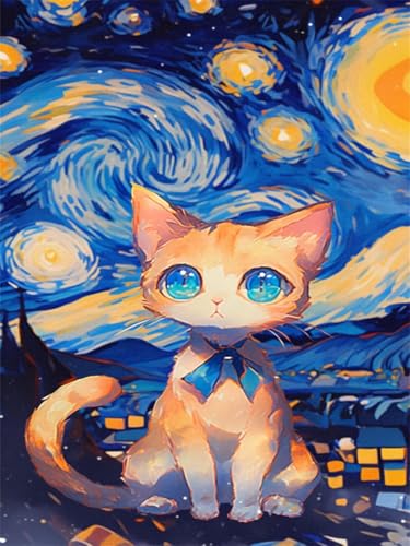 Diamond Painting Katze Diamond Painting Kinder Abstrakt 2025 Diamant Malerei 80x120cm,Kristall Kreuzstich Bilder Basteln Mädchen 8 Jahre Bastelset Erwachsene für Home Wand Dekoration Geschenke Wjj-225 Diamond Painting Katze Diamond Painting Kinder Abstrakt 2025 Diamant Malerei 80x120cm,Kristall Kreuzstich Bilder Basteln Mädchen 8 Jahre Bastelset Erwachsene für Home Wand Dekoration Geschenke Wjj-225 von zcscgtrhe