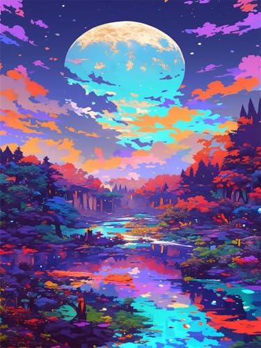 Diamond Painting Landschaft Diamond Painting Kinder Mond 2025 Diamant Malerei 90x150cm,Kristall Kreuzstich Bilder Basteln Mädchen 8 Jahre Bastelset Erwachsene Home Wand Dekoration Geschenke Wjj-181 Diamond Painting Landschaft Diamond Painting Kinder Mond 2025 Diamant Malerei 90x150cm,Kristall Kreuzstich Bilder Basteln Mädchen 8 Jahre Bastelset Erwachsene Home Wand Dekoration Geschenke Wjj-181 von zcscgtrhe