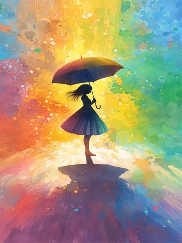 Diamond Painting Mädchen Diamond Painting Kinder Farbe 2025 Diamant Malerei 80x120cm,Kristall Kreuzstich Bilder Basteln Mädchen 8 Jahre Bastelset Erwachsene für Home Wand Dekoration Geschenke Wjj-239 von zcscgtrhe