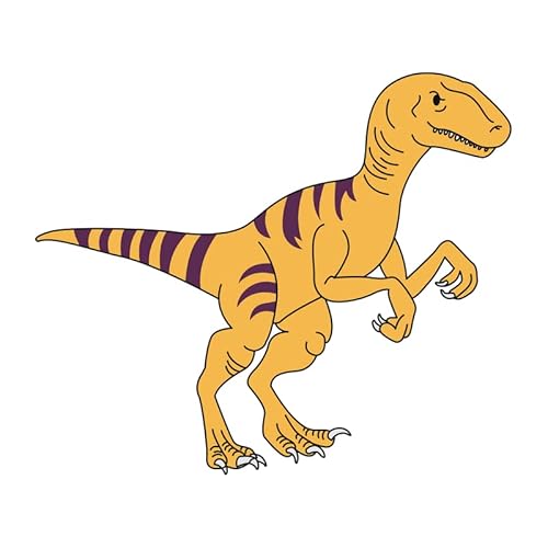 Dino, Dinosaurier, Transferpapier Wärmeübertragungsaufkleber Zum Aufbügeln Waschbare Patch Dekoration Applikationen Für Textilien – Sticker zum Aufbügeln DIY NN3105 von zebra-shop