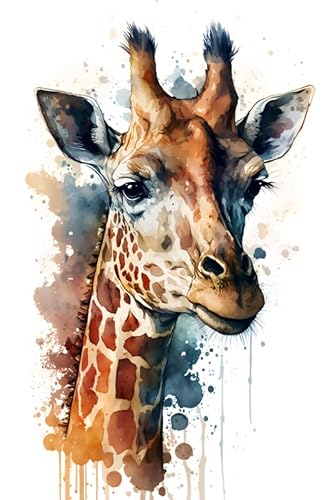 Tiere Art Giraffe Transferpapier Wärmeübertragungsaufkleber Zum Aufbügeln Waschbare Patch Dekoration Applikationen Für Kleidung T-Shirt Jeans Taschen Textilien, Sticker DIY NP23.35/10cm von zebra-shop