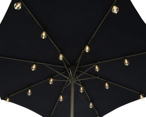 Lichterkette für Sonnenschirm Beleuchtung LED Glühbirnen Vintage-Stil Warmweiß Lichterkette für Sonnenschirm Beleuchtung LED Glühbirnen Vintage-Stil Warmweiß von zeitzone