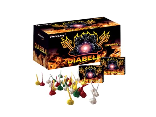 Packung mit 50 bunten Knallbonbons - 2500 Knallbonbons zum Wegwerfen - Kategorie F1 - Versand 48 Stunden. ZENDA CLUB® von zenda club