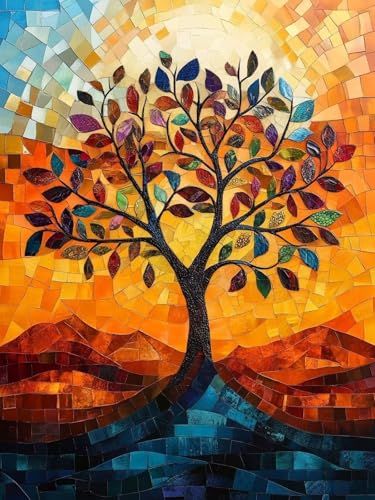 Malen Nach Zahlen Kinder Abstrakt Malen Nach Zahlen Erwachsene Baum DIY Ölgemälde Leinwand Set mit Pinsel und Acrylpigment für Aesthetic Room Deko Zimmer, Geschenke für Frauen 100X130CM, Model 153 Malen Nach Zahlen Kinder Abstrakt Malen Nach Zahlen Erwachsene Baum DIY Ölgemälde Leinwand Set mit Pinsel und Acrylpigment für Aesthetic Room Deko Zimmer, Geschenke für Frauen 100X130CM, Model 153 von zhangzen