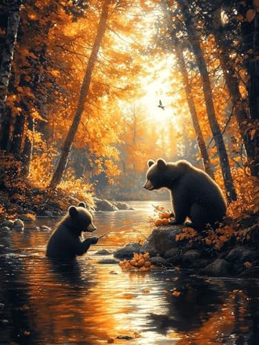 Tragen Malen Nach Zahlen Erwachsene, Wald Malen Nach Zahlen XXL 70X90CM, Ölgemälde Kunst Handwerk Set mit Pinseln und Acrylfarbe, Paint by Numbers für Deko Wohnzimmer, Geschenke für Frauen, Model 160 Tragen Malen Nach Zahlen Erwachsene, Wald Malen Nach Zahlen XXL 70X90CM, Ölgemälde Kunst Handwerk Set mit Pinseln und Acrylfarbe, Paint by Numbers für Deko Wohnzimmer, Geschenke für Frauen, Model 160 von zhangzen