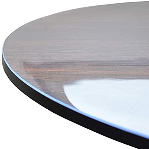 zhijiaqian456 Tischdecke Tischfolie Tischschutzfolie Transparente rund PVC Folie Schutzfolie Tischschutz für Ihren Tisch 2mm (140cm) von zhijiaqian456