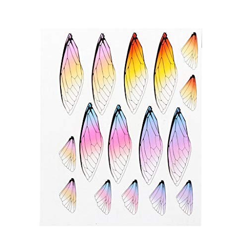 zhiwenCZW Handgemachte Fee Simulierte Libelle Zikade Lebendige Flügel Material Anhänger Ohrringe Insekt Schmetterlinge Flügel Schmuckherstellung zhiwenCZW Handgemachte Fee Simulierte Libelle Zikade Lebendige Flügel Material Anhänger Ohrringe Insekt Schmetterlinge Flügel Schmuckherstellung von zhiwenCZW