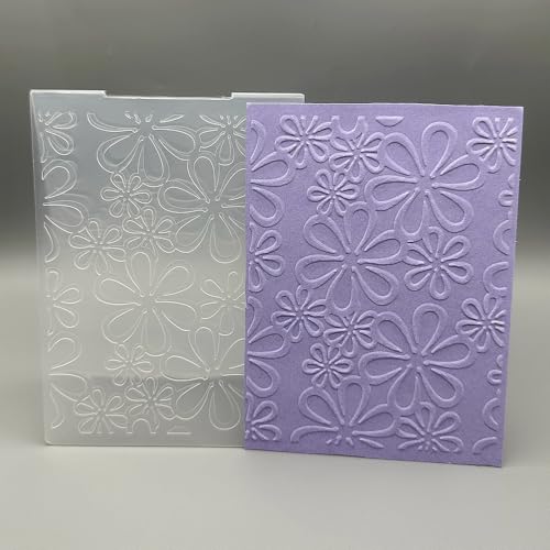 3D-Kunststoff-Prägeschablone, 6 Blütenblätter, 1 Textur, A6-Größe, für Kartenherstellung, Scrapbooking, Papierbasteln, Handarbeit, Scrapbooking, Kunstbedarf, Scrapbook-Dekoration 3D-Kunststoff-Prägeschablone, 6 Blütenblätter, 1 Textur, A6-Größe, für Kartenherstellung, Scrapbooking, Papierbasteln, Handarbeit, Scrapbooking, Kunstbedarf, Scrapbook-Dekoration von zhxcgooyx