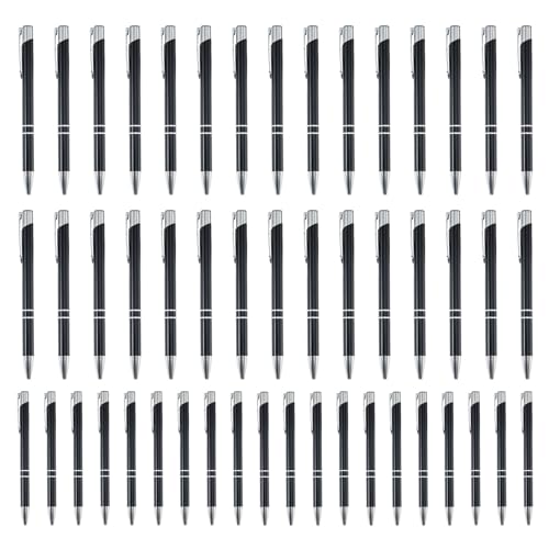 zjhukfmc Praktischer Stift - 50er-Set Edelstahl-Kugelschreiber | Stilvolles Schreibzubehör Mit Silberner Klammer Multifunktions-Schreibgerät Für Pflegekräfte, Geschäftseliten, Lehrer & Unterwegs zjhukfmc Praktischer Stift - 50er-Set Edelstahl-Kugelschreiber | Stilvolles Schreibzubehör Mit Silberner Klammer Multifunktions-Schreibgerät Für Pflegekräfte, Geschäftseliten, Lehrer & Unterwegs von zjhukfmc