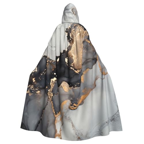 zkyfll Bunter Gouache-Druck, für Damen und Herren, Erwachsene, langer Kapuzenumhang mit Kapuze, Halloween-Cosplay-Kostüme zkyfll Bunter Gouache-Druck, für Damen und Herren, Erwachsene, langer Kapuzenumhang mit Kapuze, Halloween-Cosplay-Kostüme von zkyfll