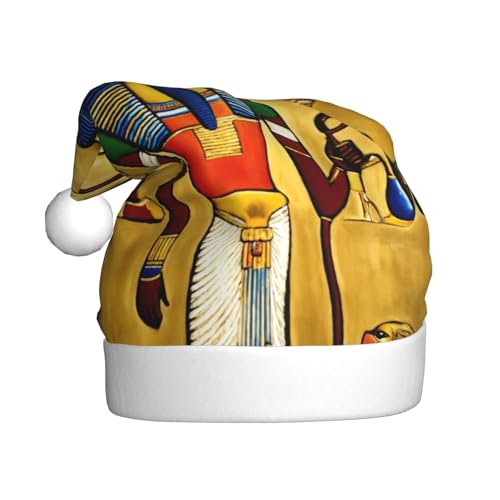 zkyfll Weihnachtsmann-Hut aus der alten Ägypten-Stammesserie für Erwachsene, Weihnachtsfeier von zkyfll