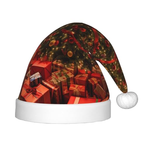 zkyfll Weihnachtsmann-Hut mit Frohe Weihnachten, kleine Größe, Weihnachtsgeschenke, lustiger Weihnachtshut, Partyhut von zkyfll