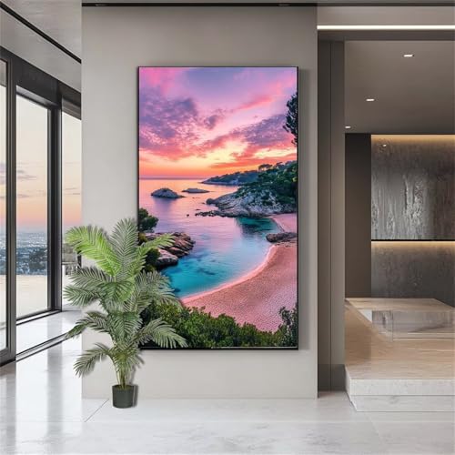 Diamond Painting Erwachsene Groß 70x200cm Diamant Painting Bilder Sonnenuntergang Diamant Malerei Strand Malen nach Zahlen Mosaikherstellung Leinwand Stickerei Malerei,Deko Geschenk für Frauen XL995 Diamond Painting Erwachsene Groß 70x200cm Diamant Painting Bilder Sonnenuntergang Diamant Malerei Strand Malen nach Zahlen Mosaikherstellung Leinwand Stickerei Malerei,Deko Geschenk für Frauen XL995 von zohjlinwq