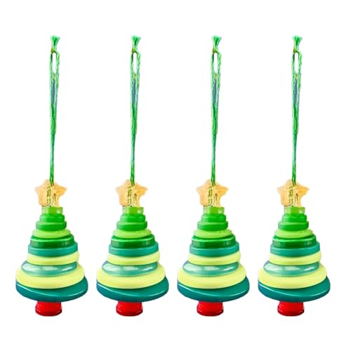 Button Ornament Kits, DIY Button Snowman Ornament Kit with Santa/Angel/Tree, Fun Buttons Christmas Ornaments Kits for Holiday Decorations and Gift Making (EA) von zoocco