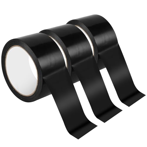 3 Rolle Klebeband Wasserdicht Panzerband, 5cm × 30m Gewebeklebeband, Gewebeband Schwarz, Panzerband Schwarz, Textilklebeband Reparaturband für Innen und Außen Gewebeband, Heimwerker, Handwerk 3 Rolle Klebeband Wasserdicht Panzerband, 5cm × 30m Gewebeklebeband, Gewebeband Schwarz, Panzerband Schwarz, Textilklebeband Reparaturband für Innen und Außen Gewebeband, Heimwerker, Handwerk von zorvixal