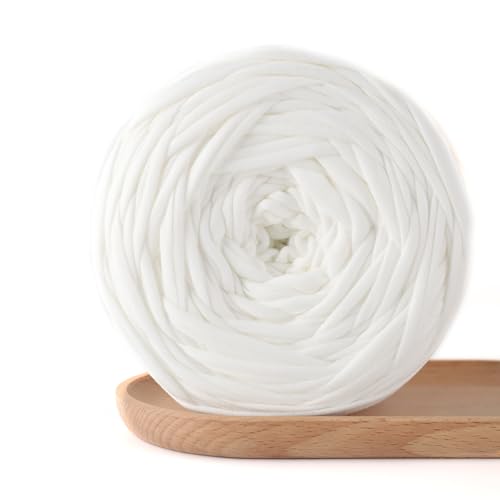 zoufabaola 290g T-Shirt Garn Strickgarn | Baumwollgarn | Häkelgarn Für | Stricken Von | Häkelgarn Korbflechtzubehör | Tshirt Garn Zum Häkeln | Textilgarn Zum Häkeln (30) von zoufabaola