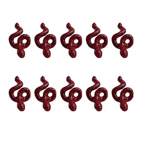 10 PCs Snake Nails Charme Schmuckzubehör Snake Form Nägel Art Charm Manicure Supplies Kunstdekorationen 10 PCs Snake Nails Charme Schmuckzubehör Snake Form Nägel Art Charm Manicure Supplies Kunstdekorationen von zuousxbs