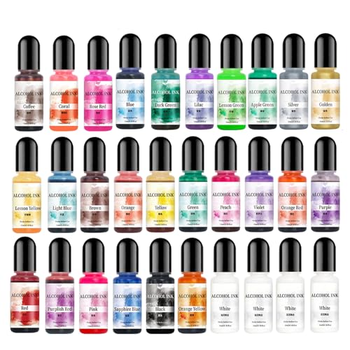 30 Packtinten Set Multifauntal Harz Craft Pigmente Professionelle Tinten Set Für Gemälde Und Handgefertigte Schmuckstücke 30 Packtinten Set Multifauntal Harz Craft Pigmente Professionelle Tinten Set Für Gemälde Und Handgefertigte Schmuckstücke von zuousxbs