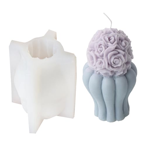 Blumenvase Duft Kerzenform Silikonformen Handgefertigte Ornamente Schimmelpoxyharzformen Für Eigenheimdekorationen Blumenvase Duft Kerzenform Silikonformen Handgefertigte Ornamente Schimmelpoxyharzformen Für Eigenheimdekorationen von zuousxbs