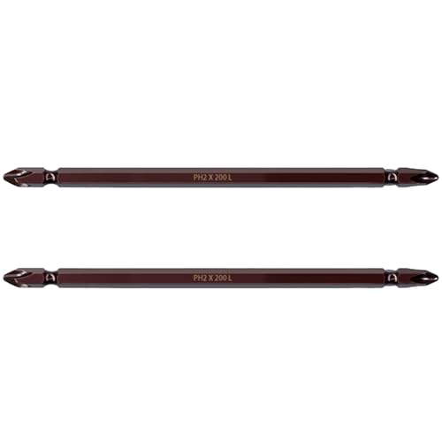 Doppelkopfschraubendreher Bit Set 1/4 "Hexes Shanks Stahlbohrer Bit Sicherheit 65 Mm-300mm Kreuze Kopfbohrer von zuousxbs