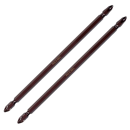 Doppelkopfschraubendreher Bit Set 1/4 "Hexes Shanks Stahlbohrer Bit Sicherheit 65 Mm-300mm Kreuze Kopfbohrer von zuousxbs