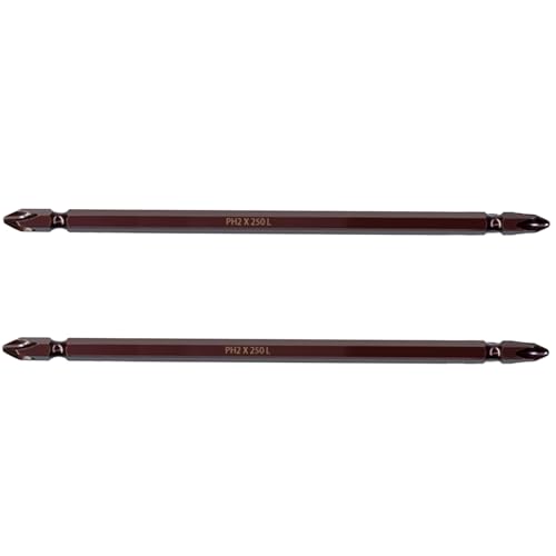 Doppelkopfschraubendreher Bit Set 1/4 "Hexes Shanks Stahlbohrer Bit Sicherheit 65 Mm-300mm Kreuze Kopfbohrer von zuousxbs