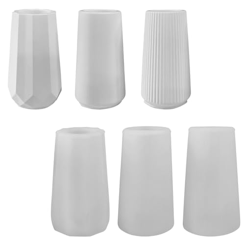 Mehrzweckstreifen Vase Silikonformen 3 Pack Tragbare Handwerksvorräte Für Schmuck Display Und Make Up Aufbewahrung Mehrzweck Silikonvase von zuousxbs