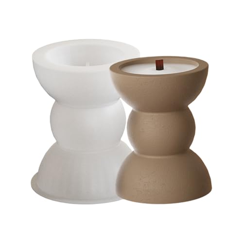 Wiederverwendbare Runde Robuste Silikonform Hauszubehördekoration Für Customes Kerzenkreation Perfekt Für Geschenke Easy Release Form Wiederverwendbare Runde Robuste Silikonform Hauszubehördekoration Für Customes Kerzenkreation Perfekt Für Geschenke Easy Release Form von zuousxbs
