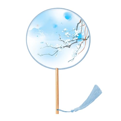 zuousxbs Chinesischer Fan Klassisch Mit Anhänger Tassels Tinten Malerei Fan Round Handhelds Seidenfanfotografie zuousxbs Chinesischer Fan Klassisch Mit Anhänger Tassels Tinten Malerei Fan Round Handhelds Seidenfanfotografie von zuousxbs